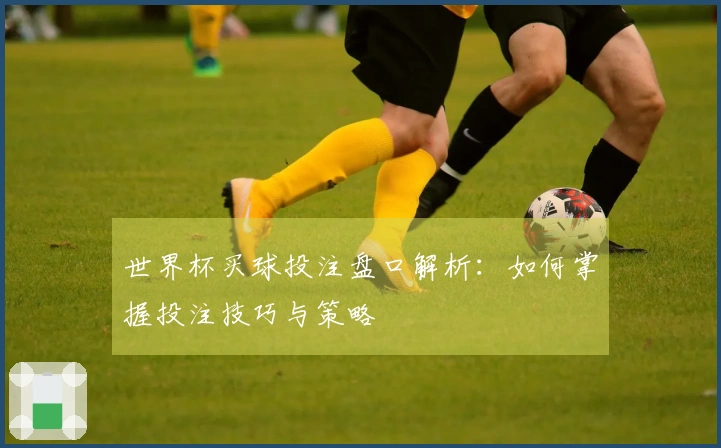世界杯买球投注盘口解析：如何掌握投注技巧与策略